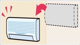 エアコン取り外し
