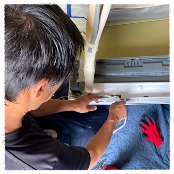 エアコン工事のプロ